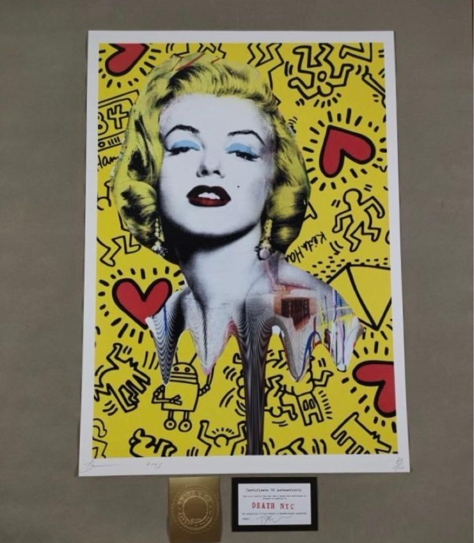 DEATH NYC 世界限定 現代アート マリリンモンロー キースへリング
