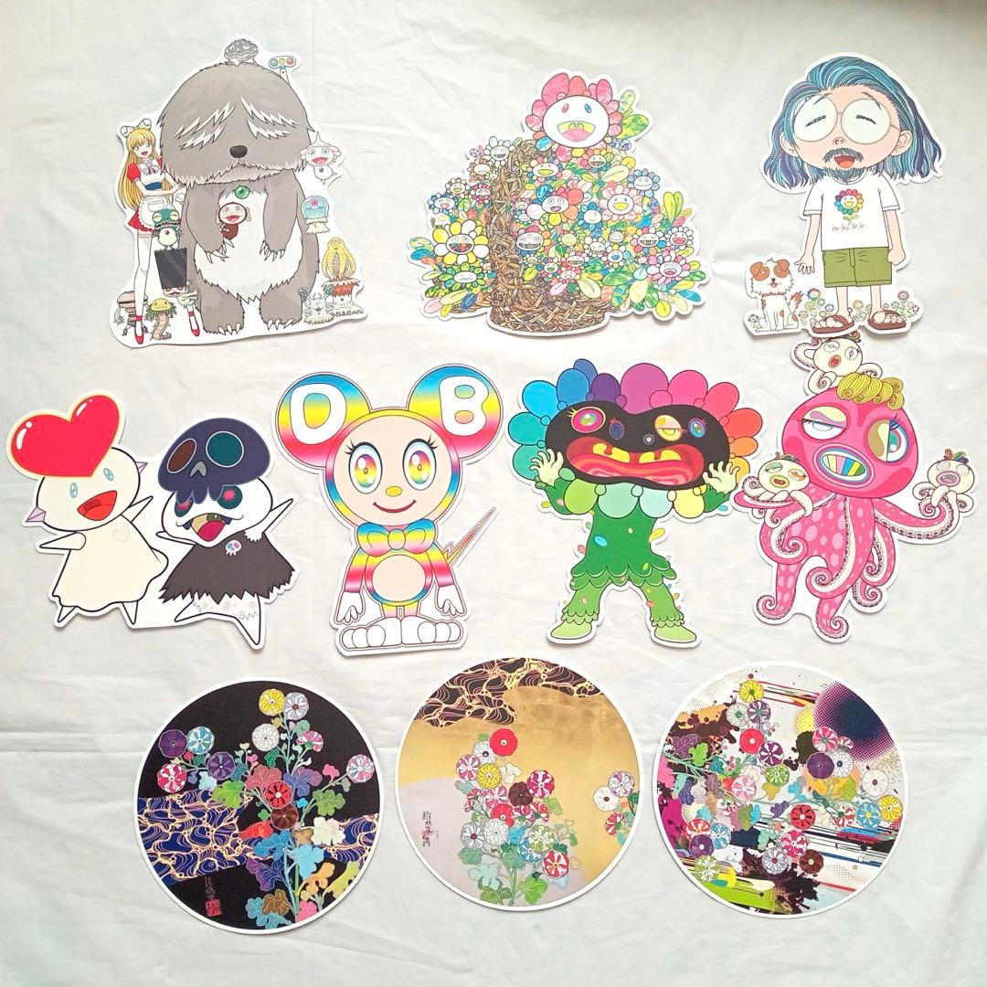 村上隆　もののけ京都　会場限定　ダイカットアートカード　10種セット