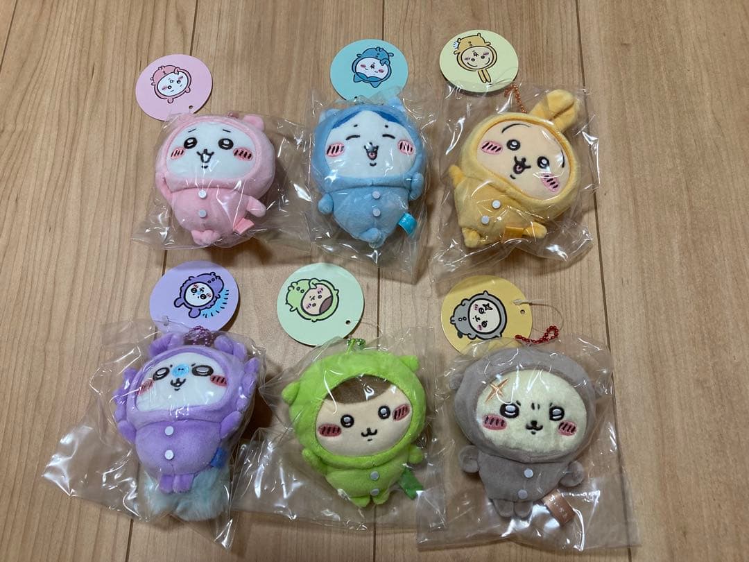 ちいかわ パジャマパーティーなぷちミニマスコット ６点セット