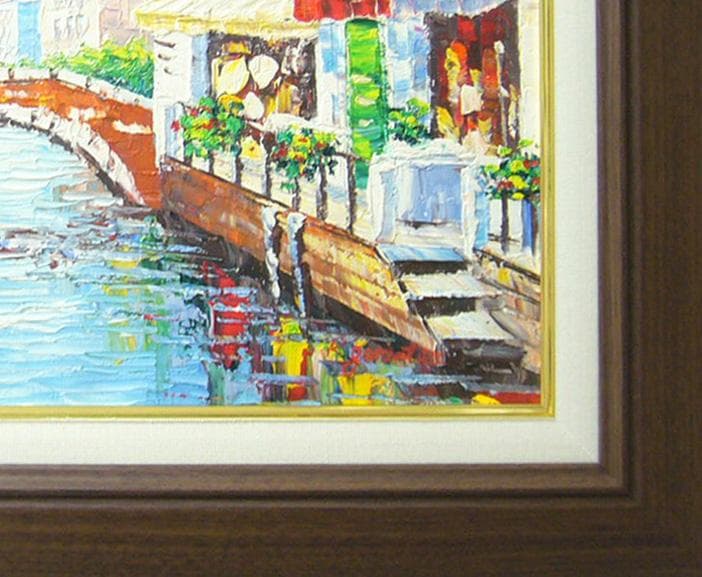 絵画 油絵 作者不詳 肉筆油絵 ヨーロッパの風景