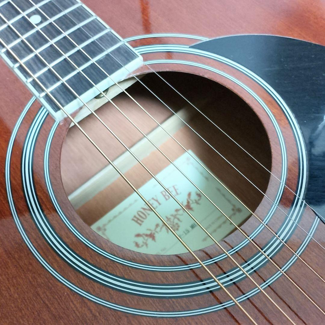 HONEY BEE　F-15 MH　アコースティックギター　弦は新品！