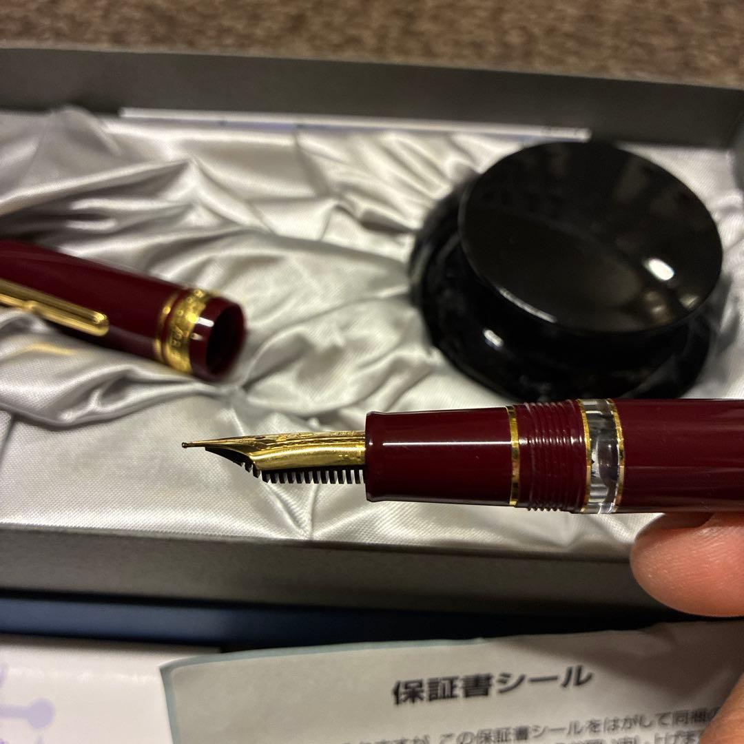 SAILOR 万年筆　21K H-M ブルー　　　セーラー