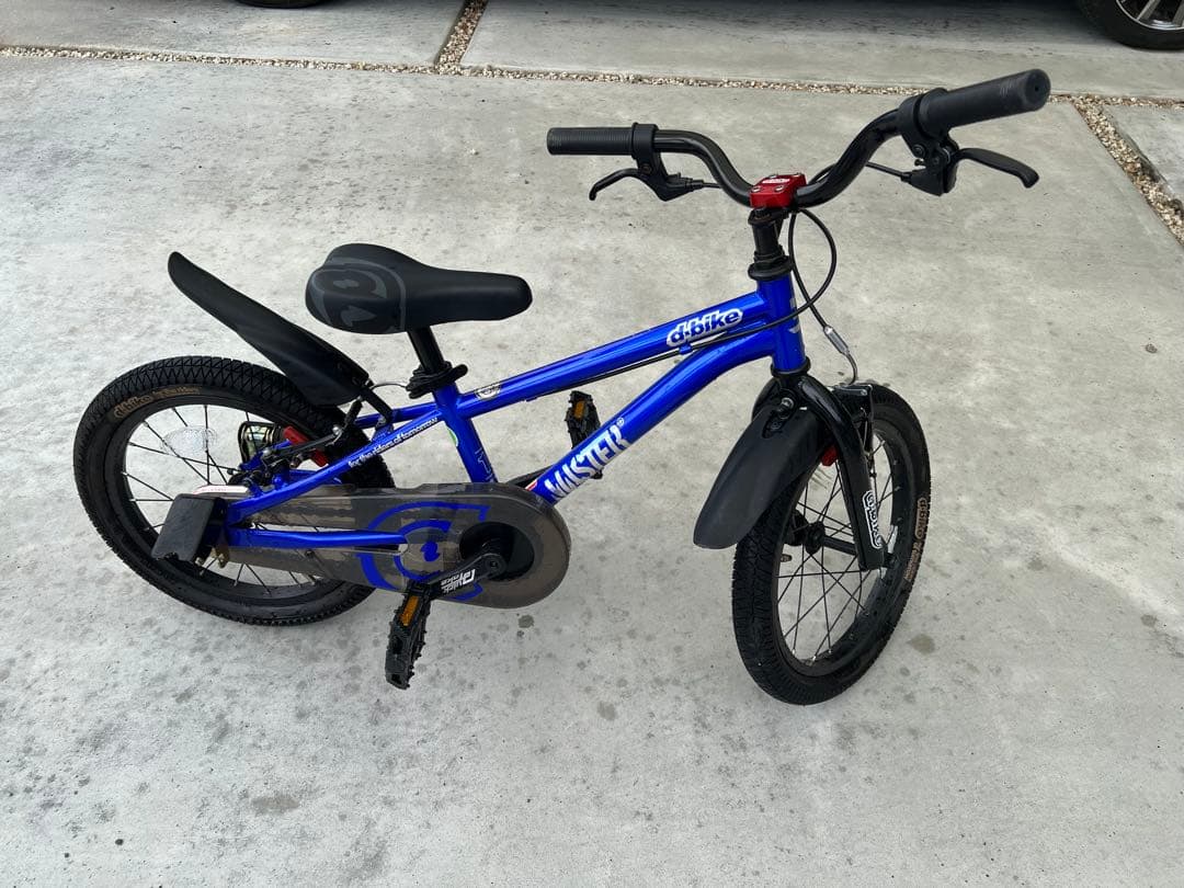 自転車　16インチ　d-bike MASTER＋　ブルー