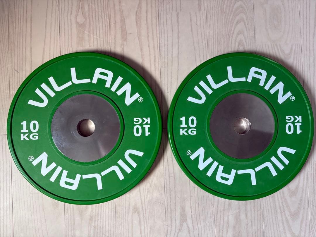 【引取限定】VILLAIN コンペティションバンパープレート 210kgセット