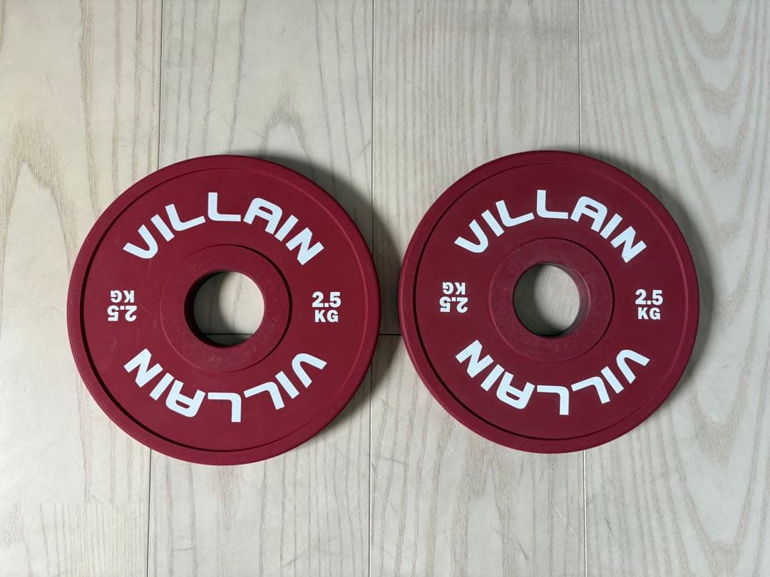 【引取限定】VILLAIN コンペティションバンパープレート 210kgセット