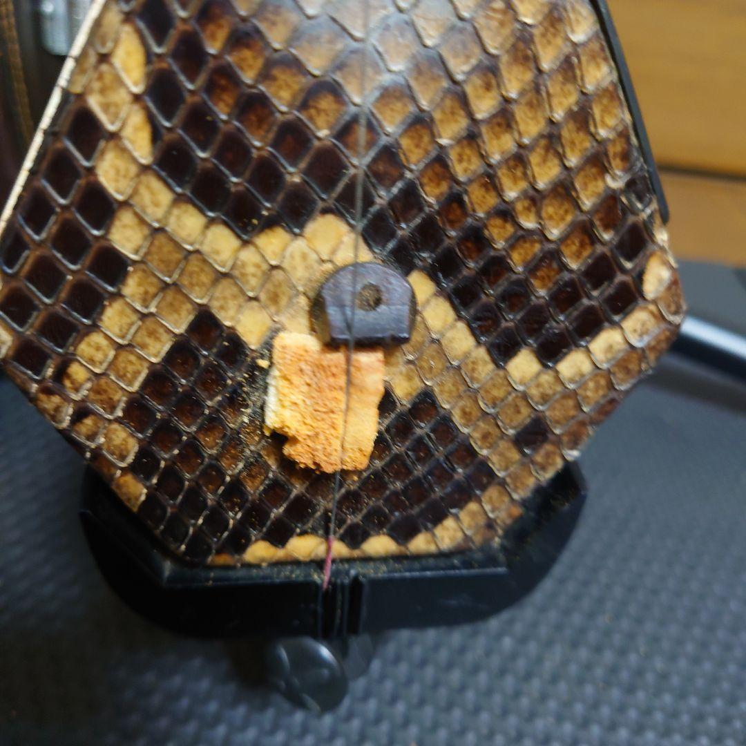 ニ胡 弦楽器 付属品多数　弓３本 中国 彫刻 ケース付き 現状販売