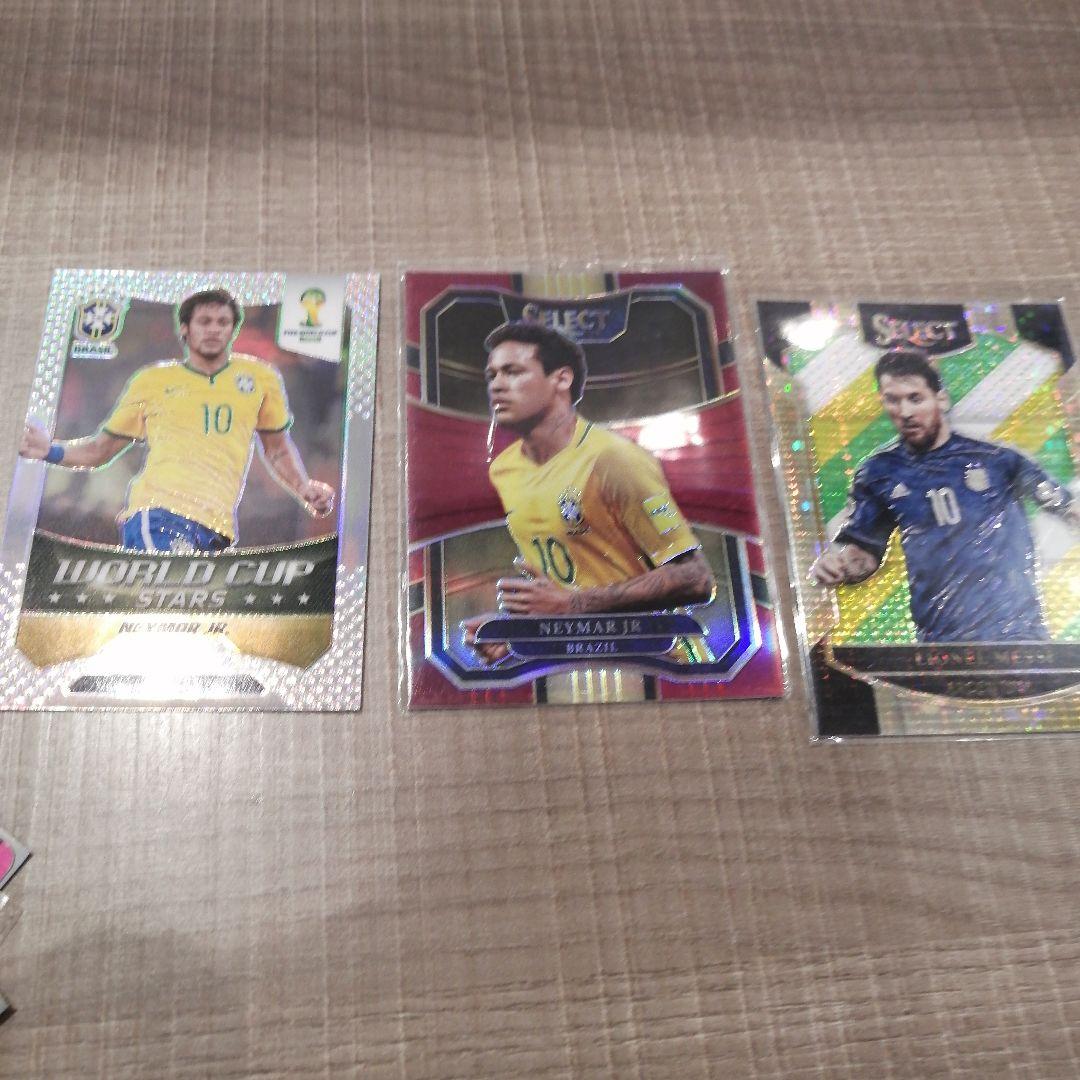 東京ヴェルディサインカードとネイマールとメッシのカード