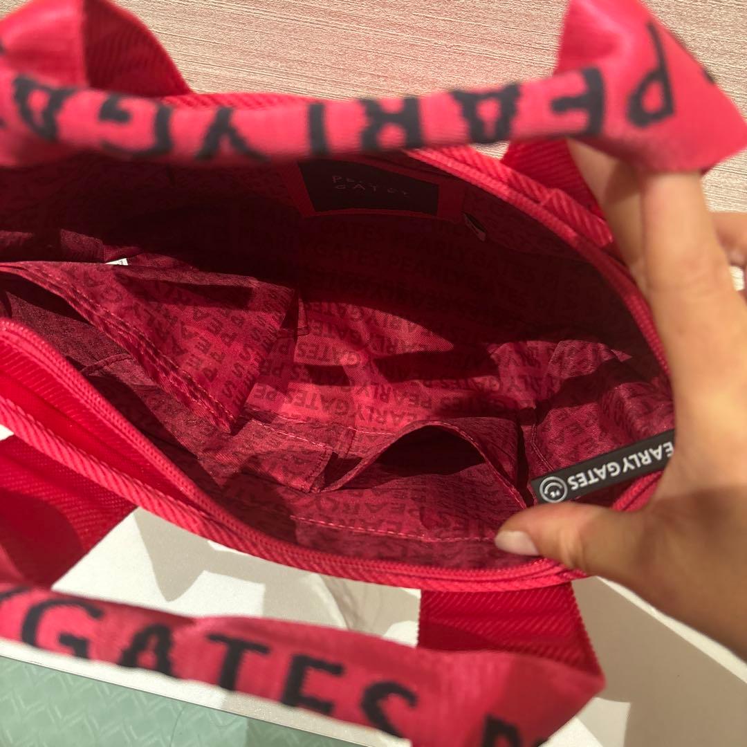 【美品】ゴルフカートバッグ　ピンク PEARLY GATES