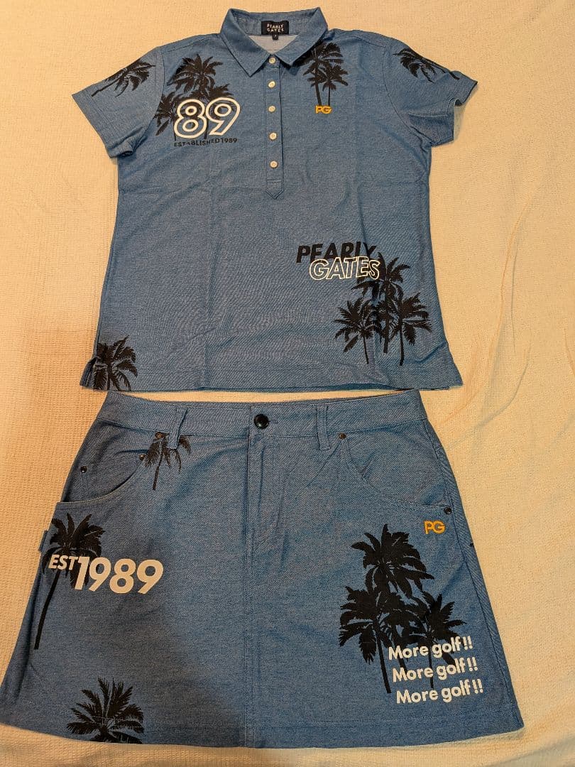 PEARLY GATES パームツリー柄 ゴルフウェア セット