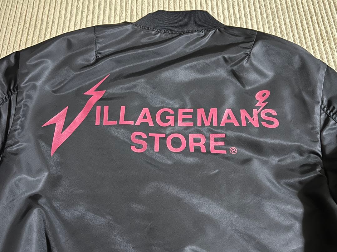 ビレッジマンズストア　受注生産　MA-1 Mサイズ