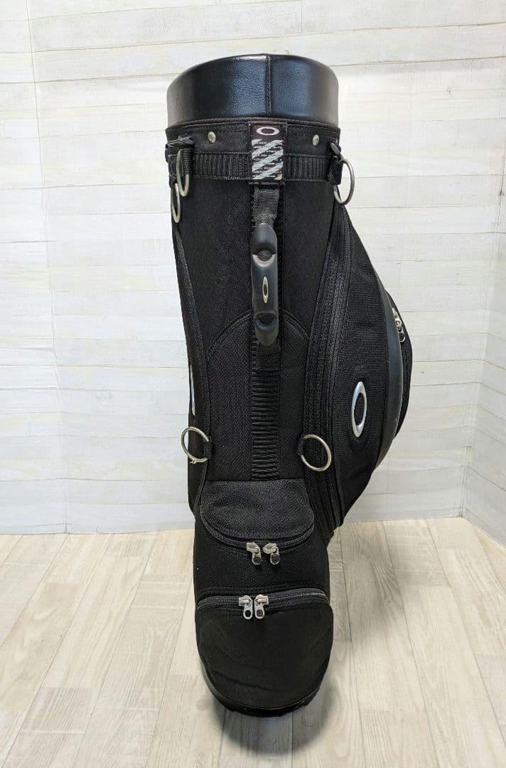 OAKLEY スタンド式キャディバック　オークリー　ブラックゴルフバッグ