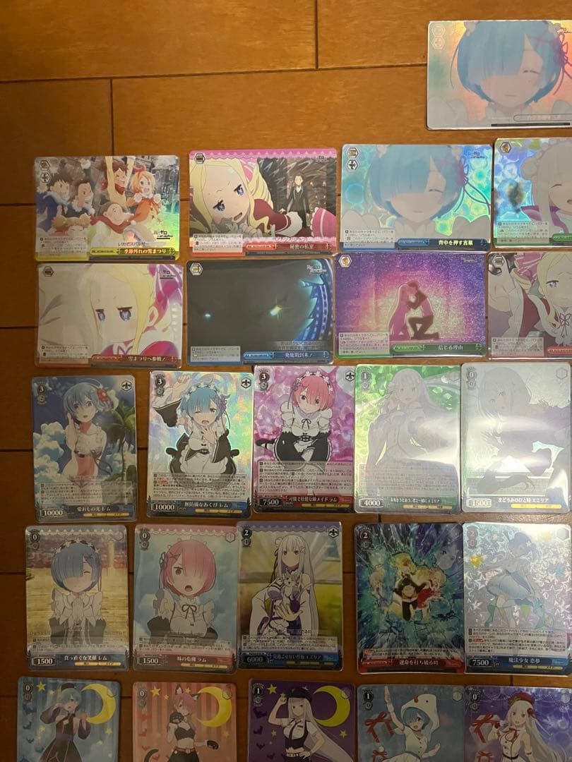 ヴァイス　リゼロ　SR RRR RRR + PR まとめ　大量　100枚以上