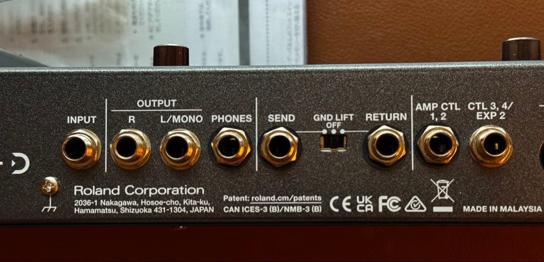 BOSS GX-100 マルチエフェクター bluetoothアダプター付属