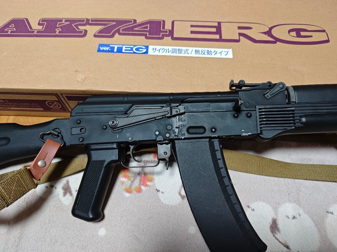KSC AK74M ERG 電動リコイルガン 美品 60発予備マガジン2つ付き