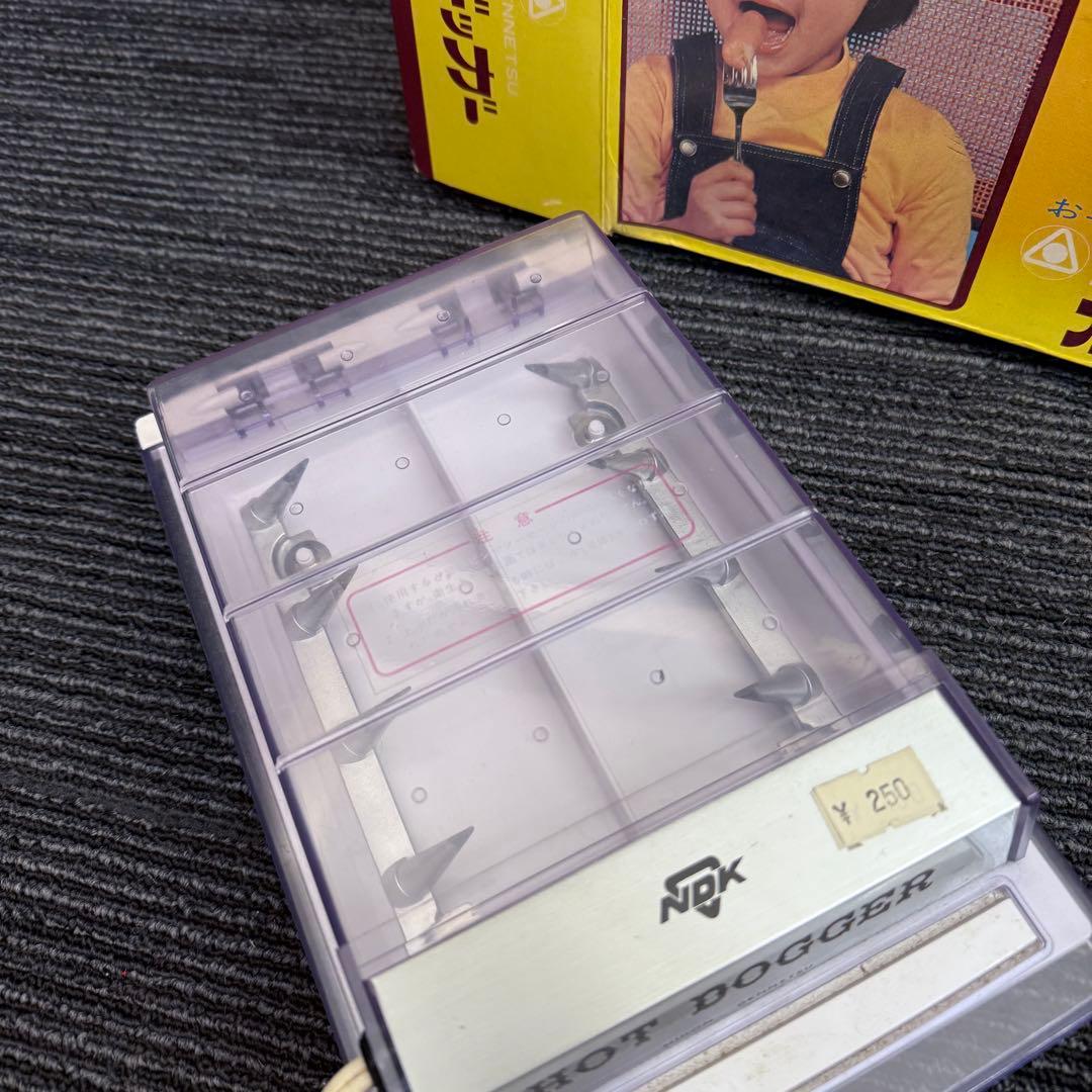 【激レア元箱付】昭和レトロ ホット・ドッガー 日本電熱 ソーセージ焼器 ジャンク