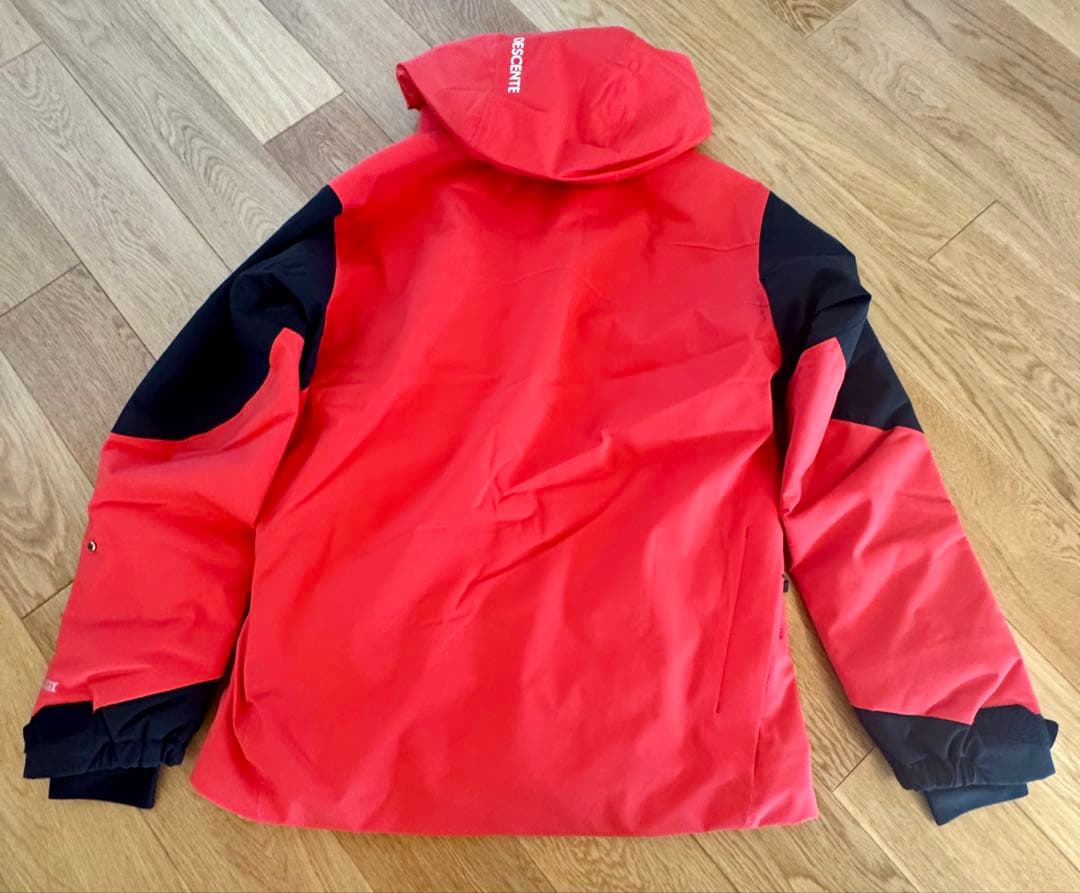DESCENTE スキーウェア レッド/ブラック