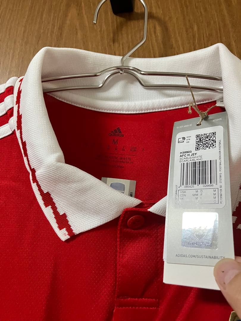 22/23 アーセナル ユニフォーム　ウーデゴール直筆サイン入り　アーセナル公式