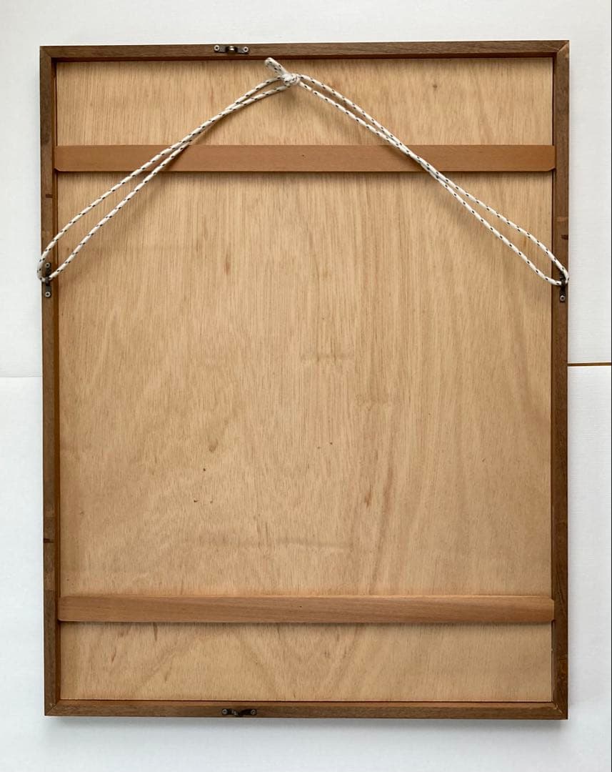 秋山巌 木版画 【山頭火】『あられ』