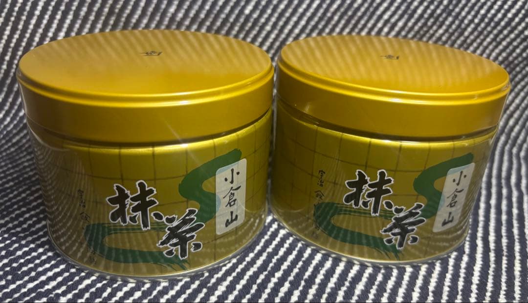 山政小山園　小倉山 抹茶 150g 1缶