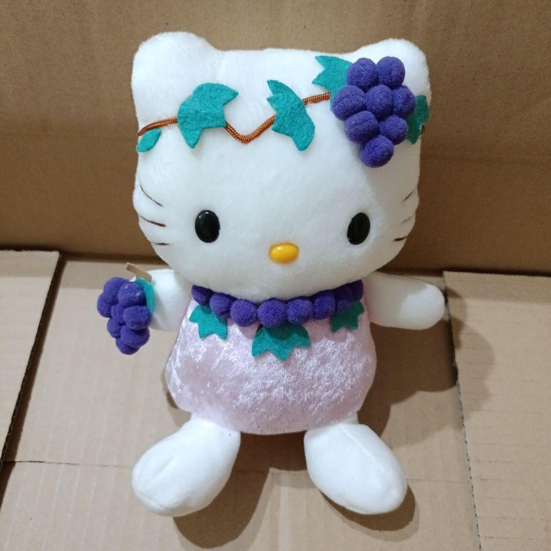 レア希少★ハローキティ★秋★ぶどう★紅葉★イチョウ★どんぐり★ぬいぐるみ★11体