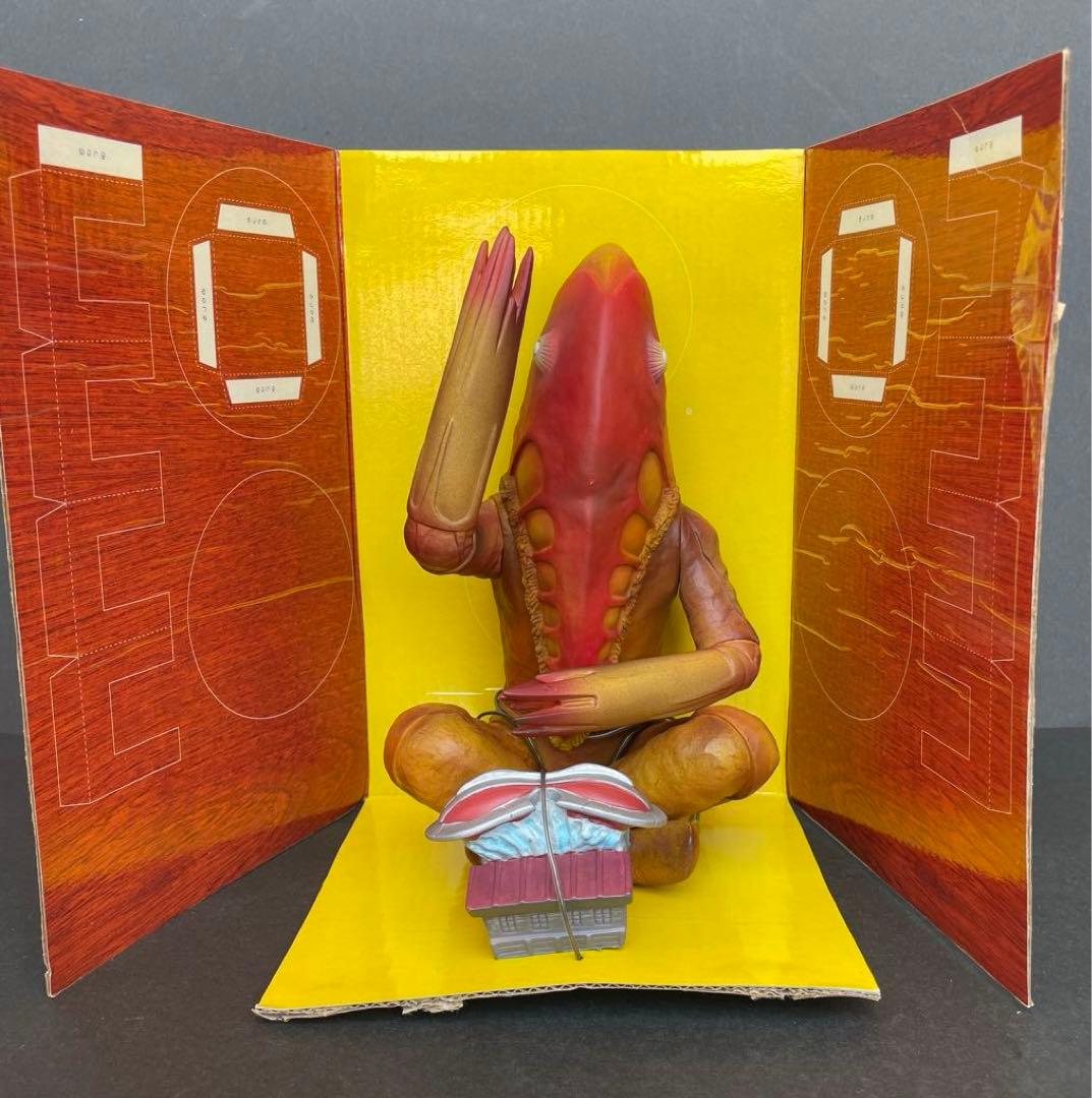 実相寺怪獣シリーズ　メトロン星人　ソフビ　箱入り