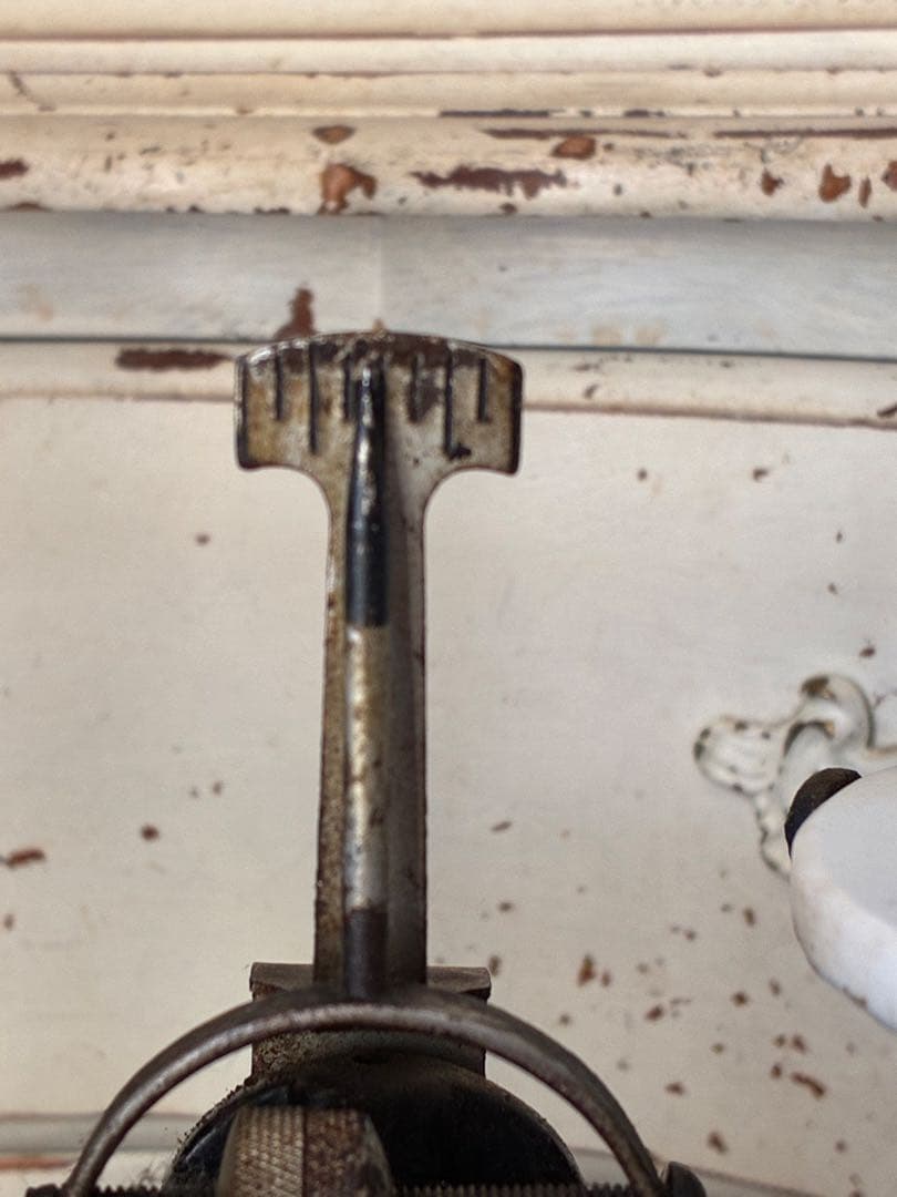 フランス　アンティーク　スケール　秤　バランス　卓上　天秤　100年　レア