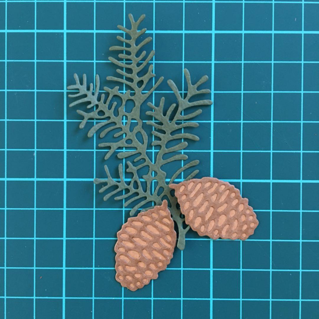 ◆オーダー用◆ダイカット 松ぼっくり