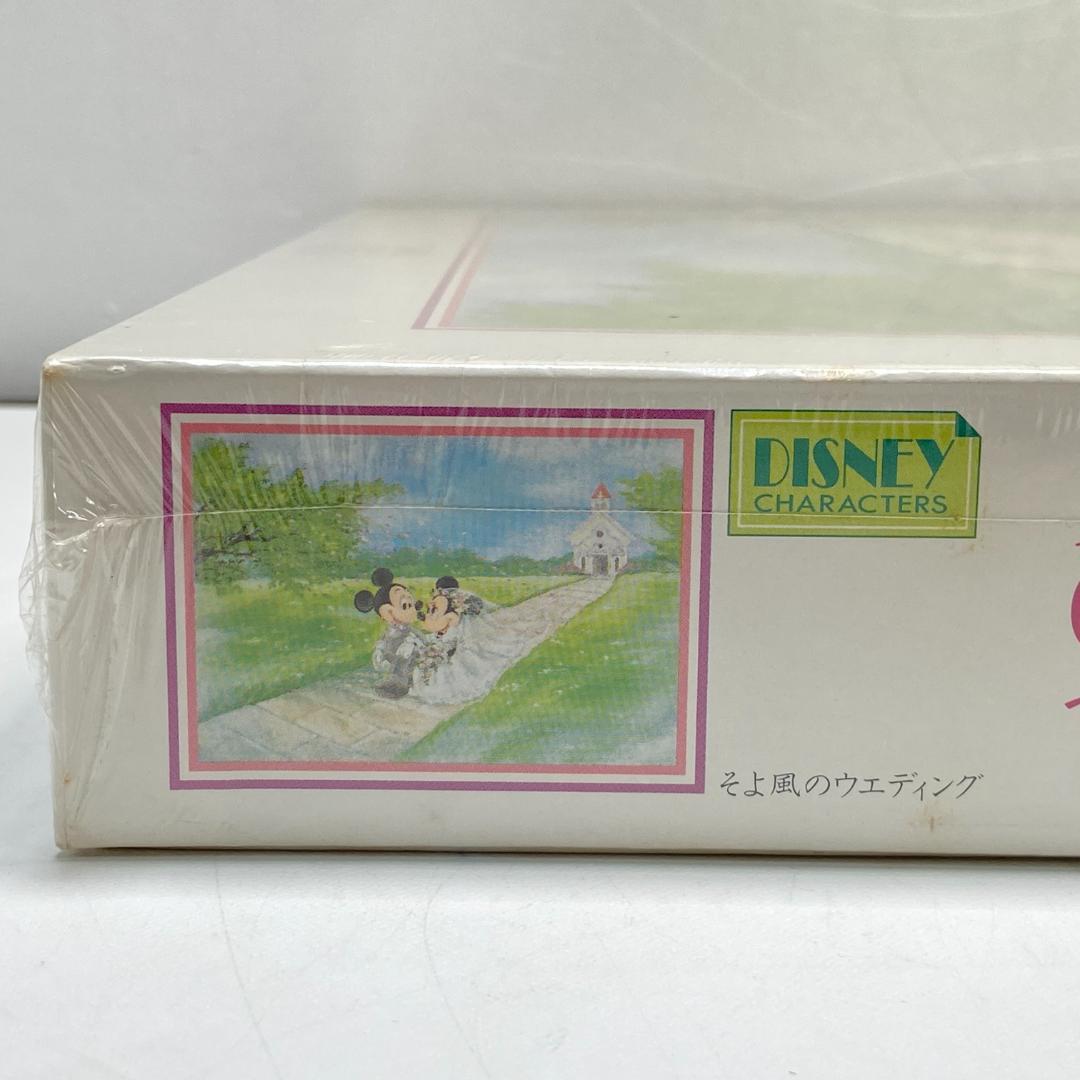 【新品未開封】ミッキー ミニー ジグソーパズル 1000P そよ風のウエディング