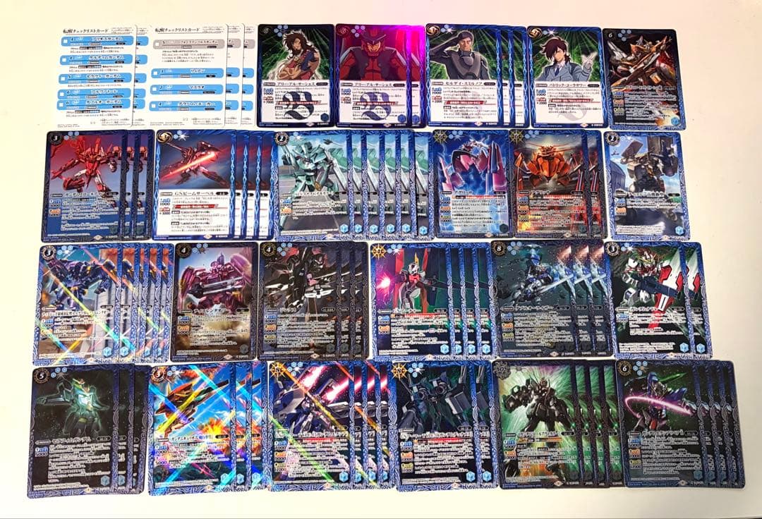 バトスピ　ガンダム00 デッキ　まとめ売り