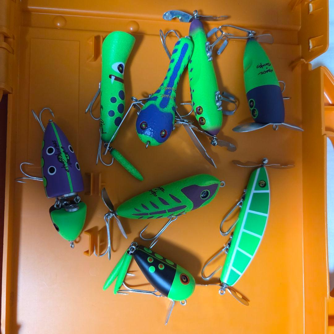 レコードルアー　グリーンセット　ヘッドハンターズ