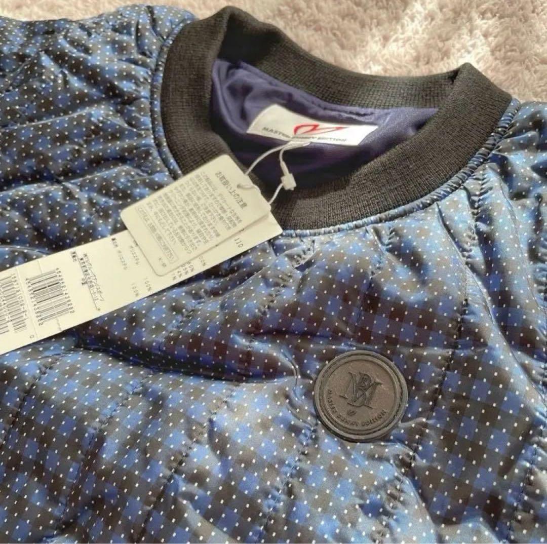 MASTER BUNNY EDITILON ネイビーキルティングジャケットゴルフ