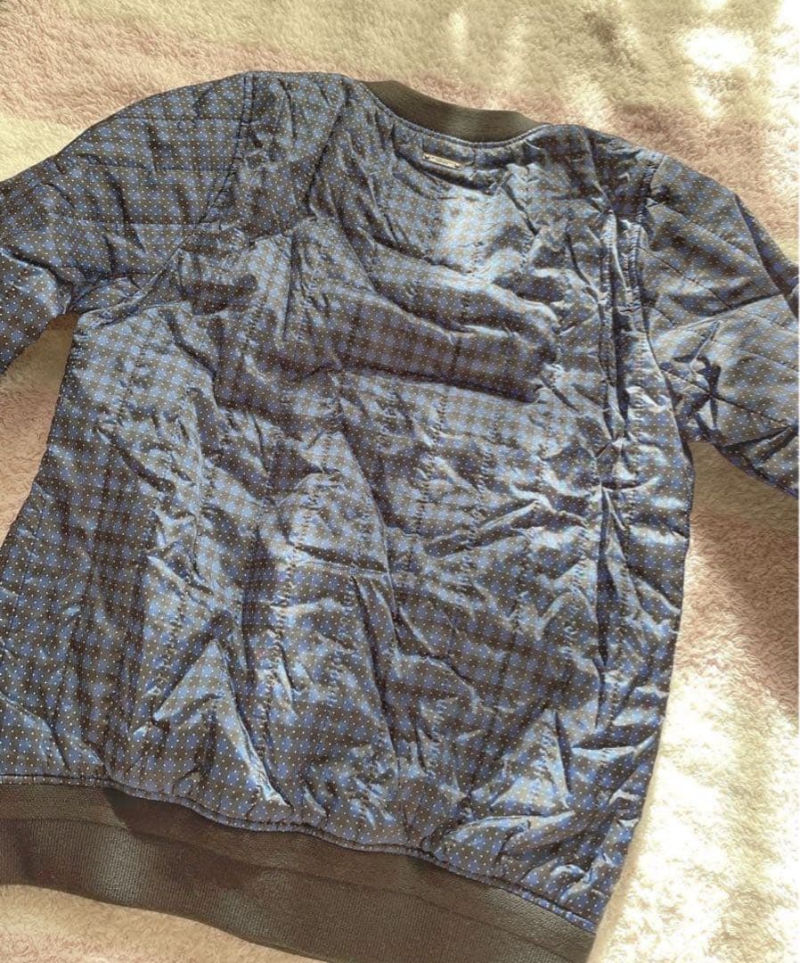 MASTER BUNNY EDITILON ネイビーキルティングジャケットゴルフ