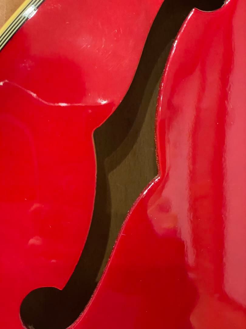 【最終値下げ】ジャンク　ジャパンビンテージJuno セミアコ　es335タイプ