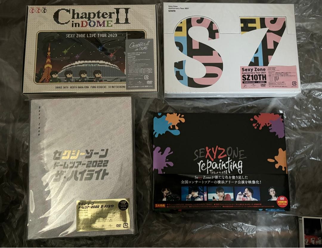 timelesz Sexy Zone ライブDVD 10枚まとめ売り