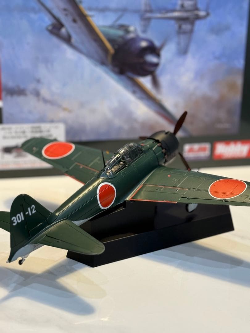 1/32 零式艦上戦闘機52型 ダイキャスト 零戦 半完成モデル