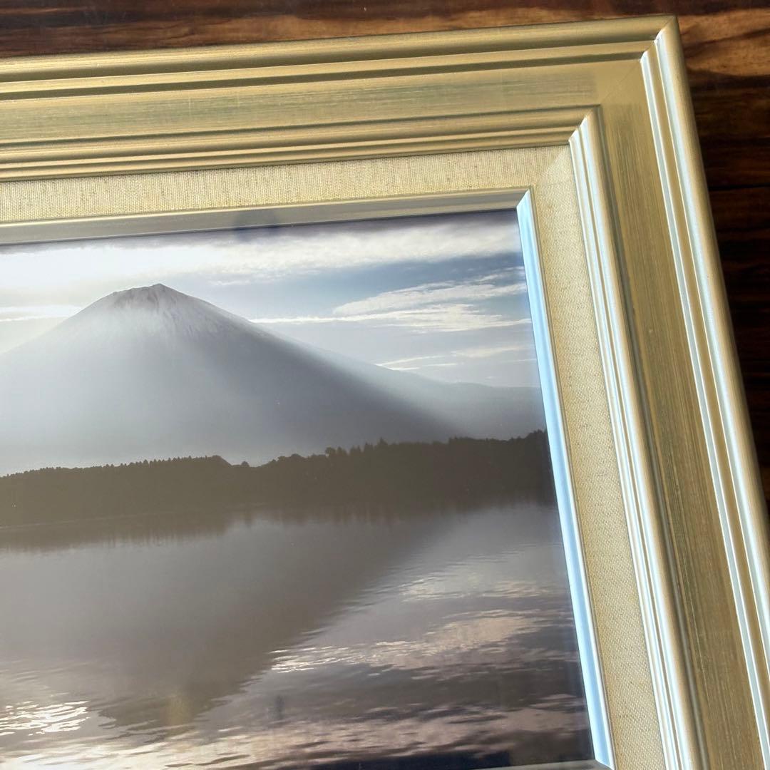 写真「天界からの光」Joshua 額装 富士山 自然 風景 J