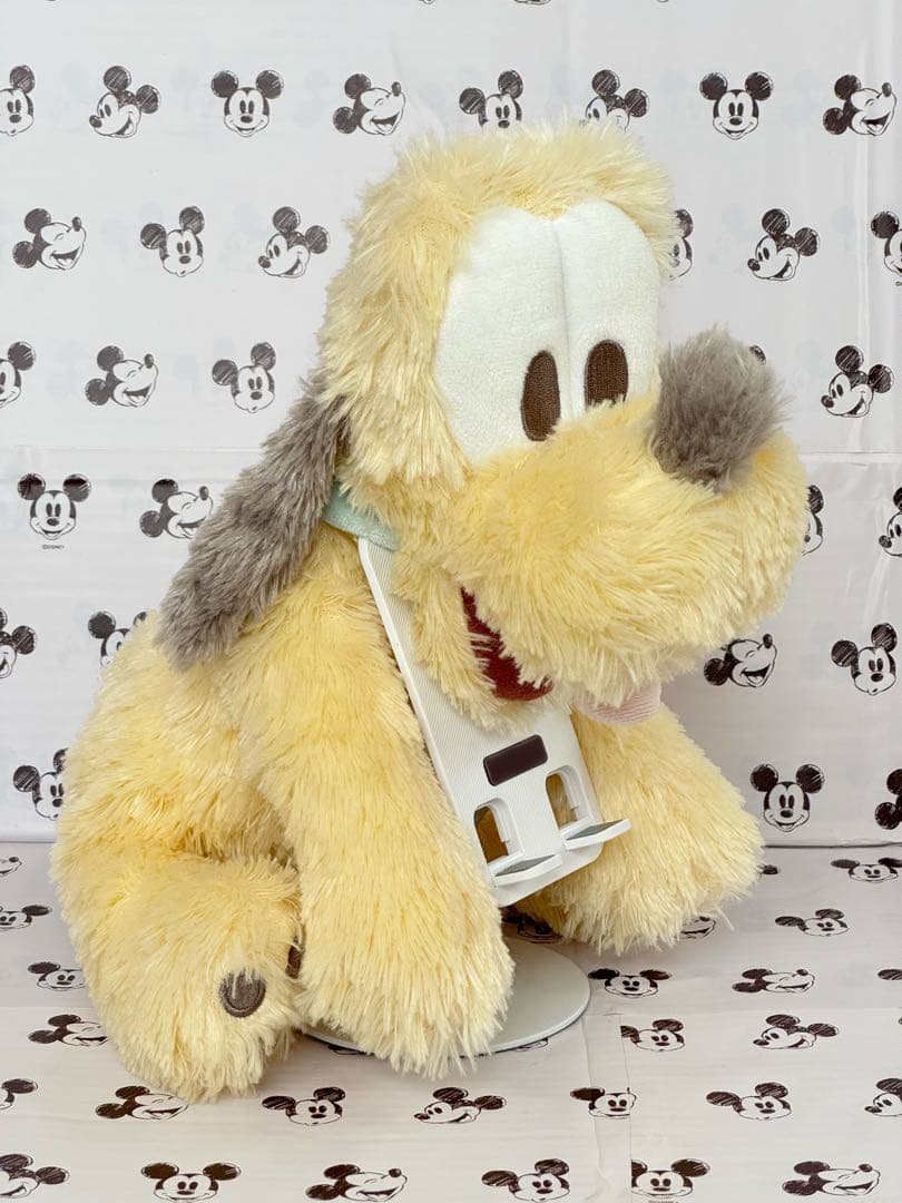 ディズニーストア　プルート　ふわふわ　パステル　くたくた　ぬいぐるみ