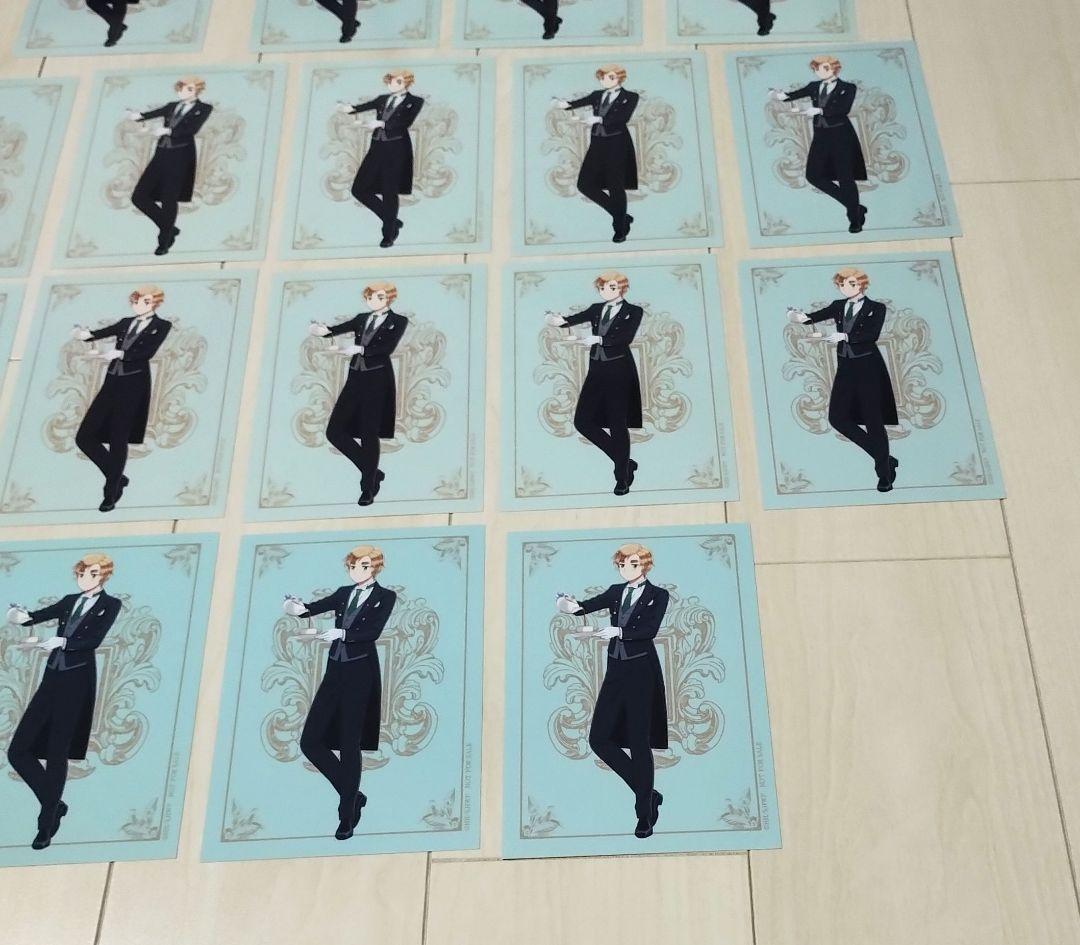 ヘタリア　イギリス　執事ver.　ミニ色紙　ブロマイド　22枚セット