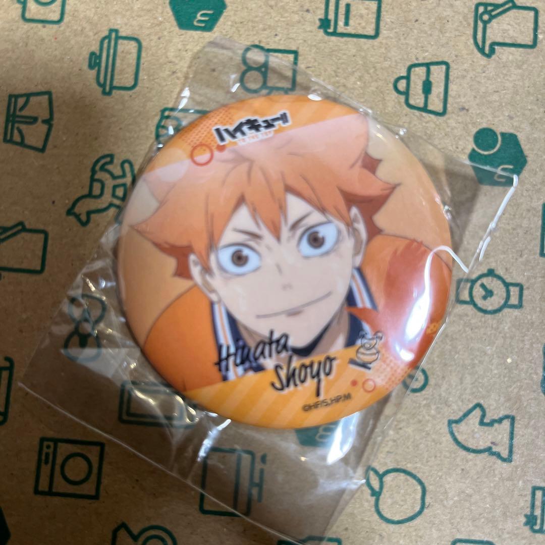 ハイキュー 日向翔陽　 缶バッジ cookpadLive コラボカフェ