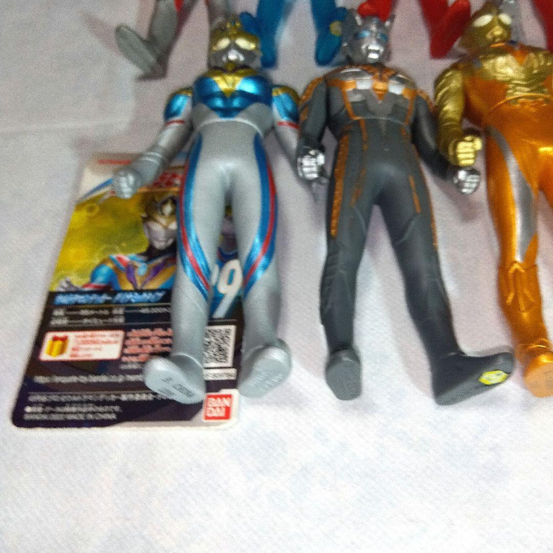 ウルトラヒーローシリーズ　ソフビ　89　ウルトラマンデッカー　など　11体セット