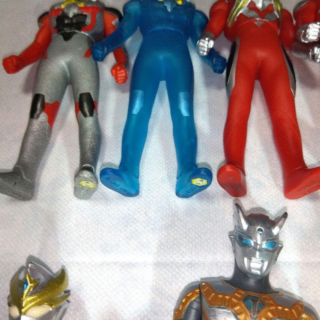 ウルトラヒーローシリーズ　ソフビ　89　ウルトラマンデッカー　など　11体セット