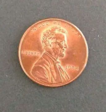 【1998年】１セント ミントマーク無し