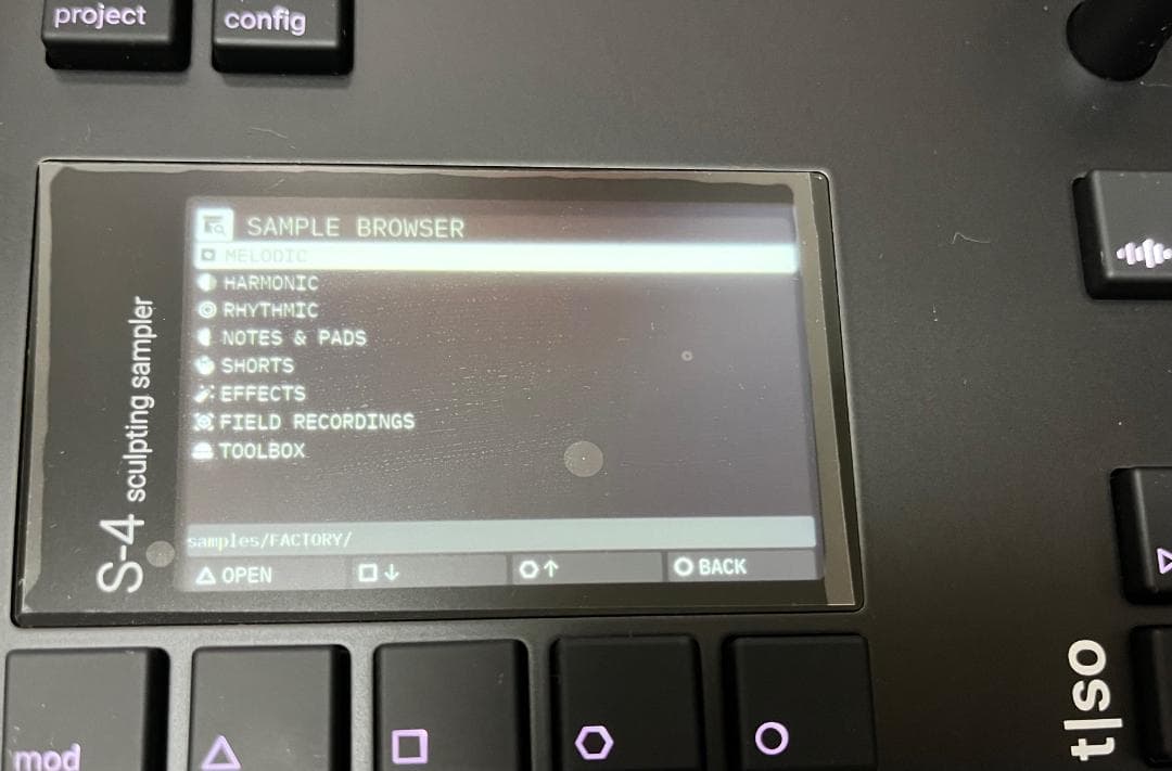 Torso Electronics S-4 グラニュラー・サンプラー