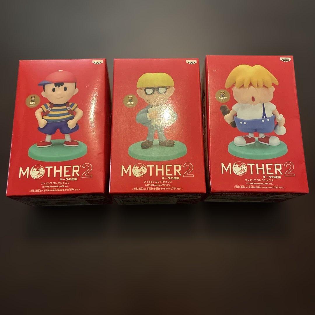 MOTHER2 ギーグの逆襲 フィギュアコレクション2 ネス ジェフ ポーキー