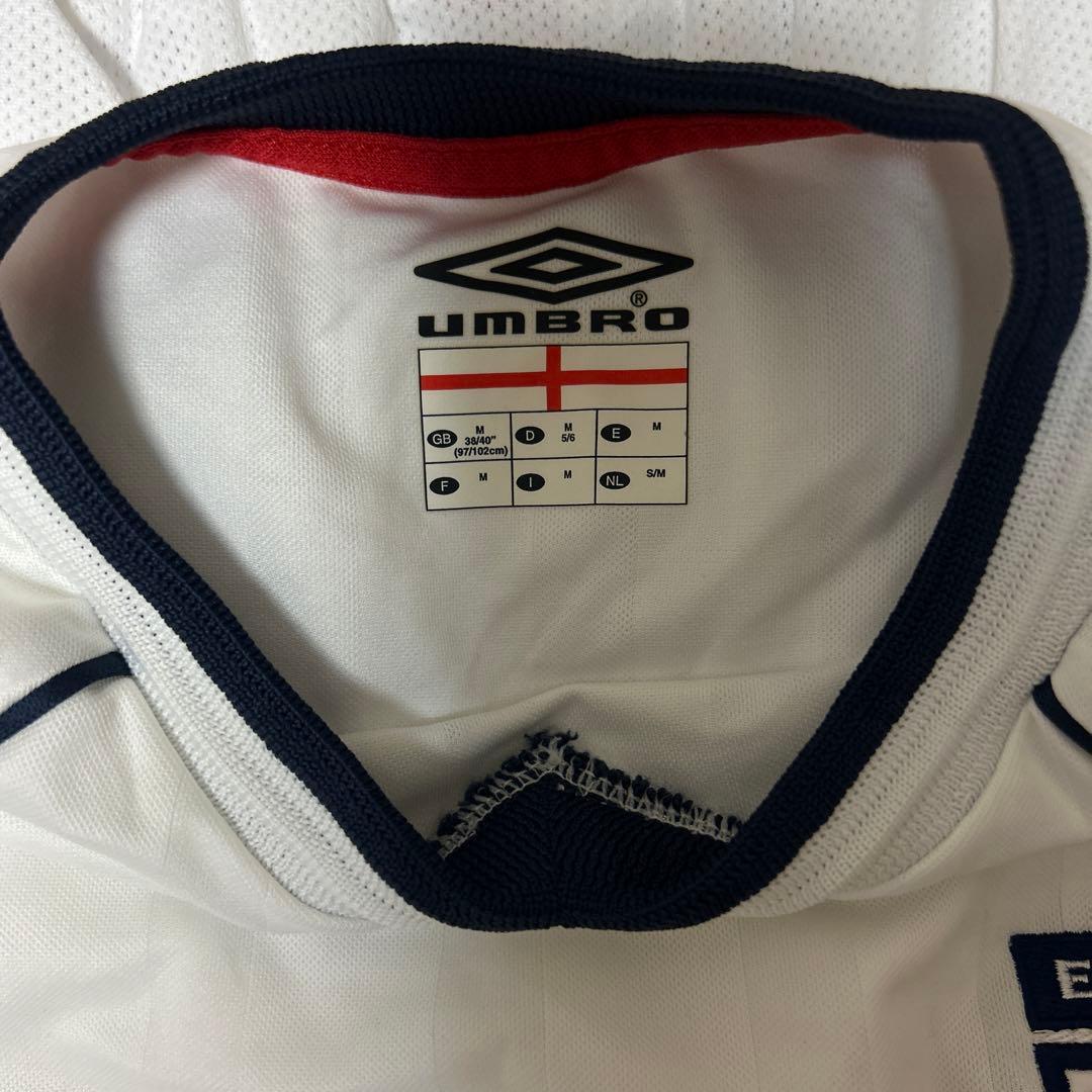 UMBRO イングランド代表 ユニフォーム ゲームシャツ 2001-2003