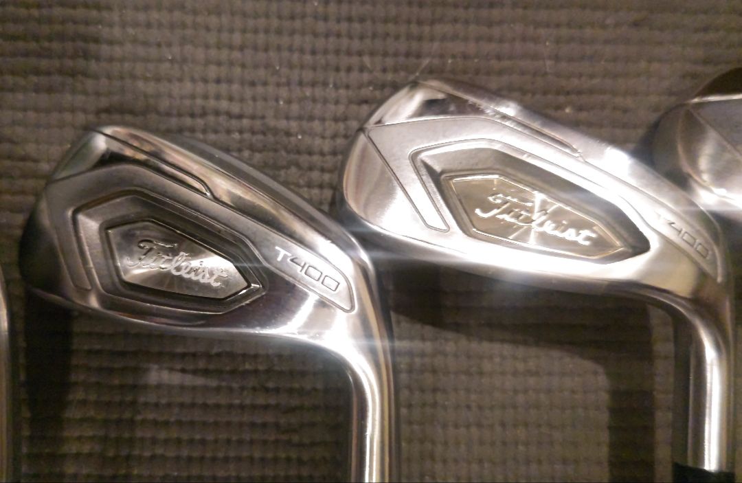 飛び系！タイトリスト アイアン T400 zelos7 S 43,P,9,8,7