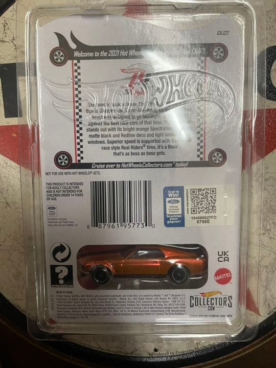 2021 RLC ホットウィール '70 Mustang Boss 302