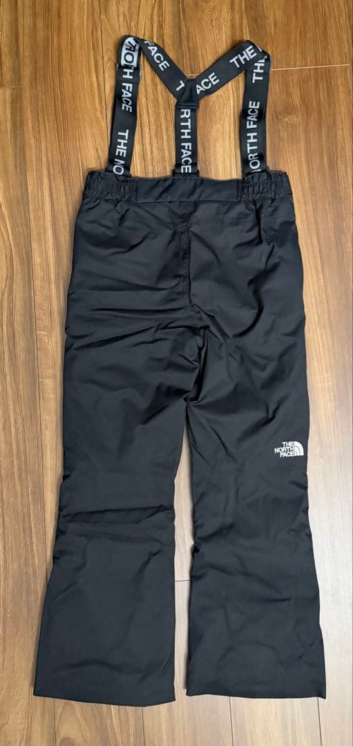 「美品」THE NORTH FACE 子ども用スキーウェア ブラック