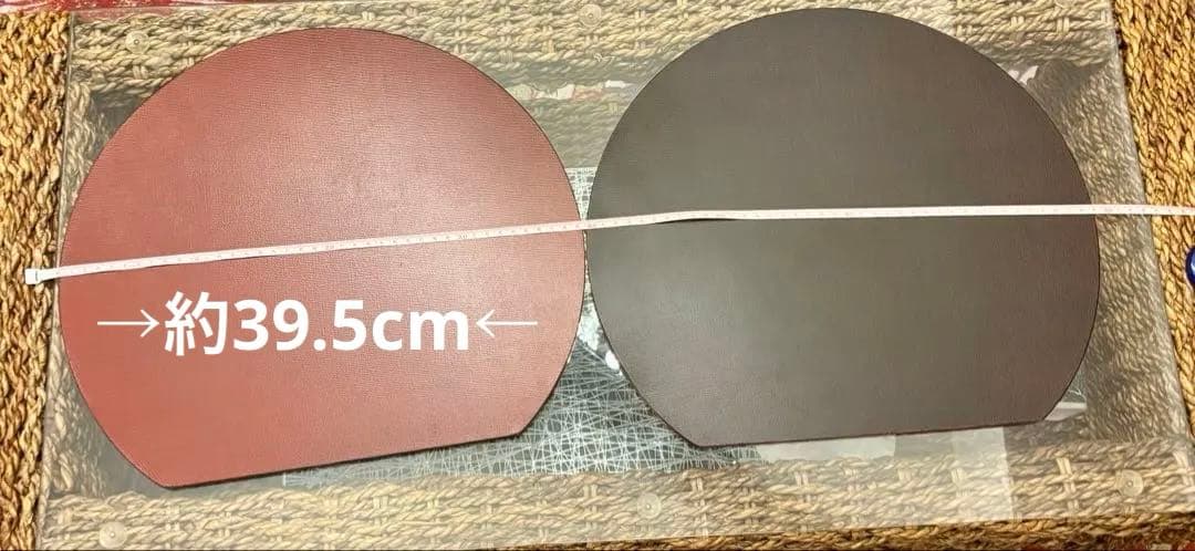 えみちゃん銀座三越　輪島塗・山中漆器　正月膳　赤黒両面半月2枚セット