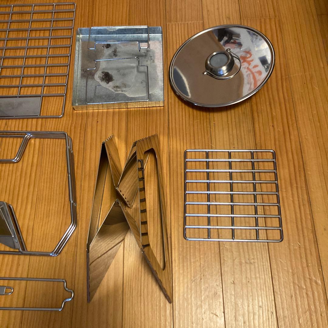 ロゴス　ステンレス 焚き火台 セット